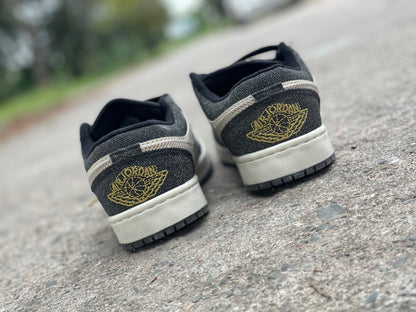 JORDAN GLITTER NEGRA